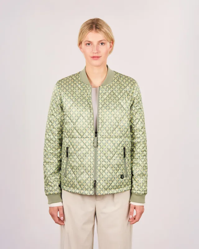 Wende-Bomber Diamond Print